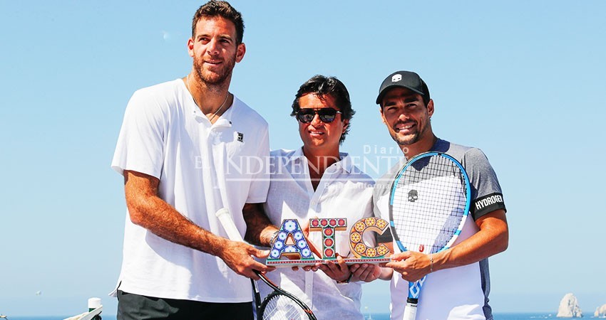 Del Potro asegura que Los Cabos es un lugar maravilloso
