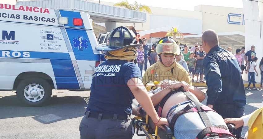 Intentó suicidarse aventándose de un puente en CSL Intentó suicidarse aventándose de un puente en CSL