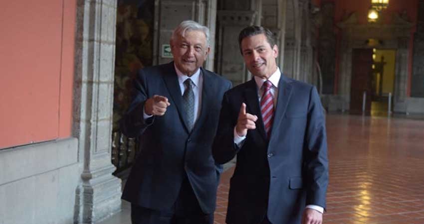 Se reúnen Peña Nieto y López Obrador Se reúnen Peña Nieto y López Obrador
