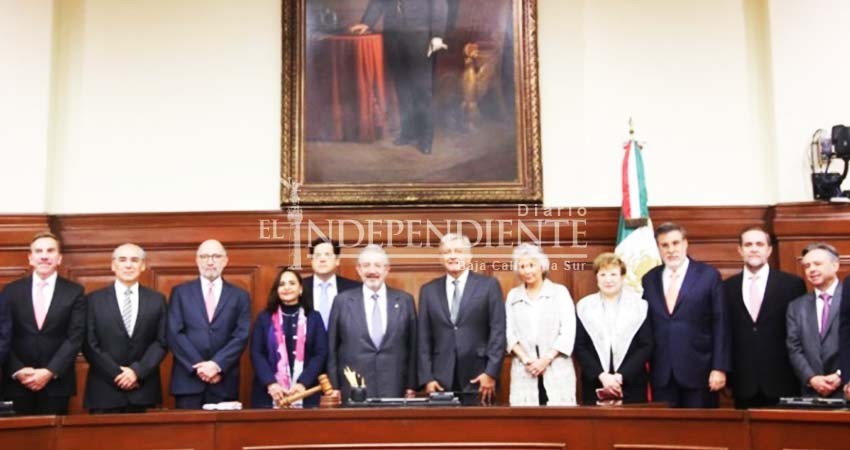 Con respeto y separación de poderes me reuní con ministros: López Obrador Con respeto y separación de poderes me reuní con ministros: López Obrador