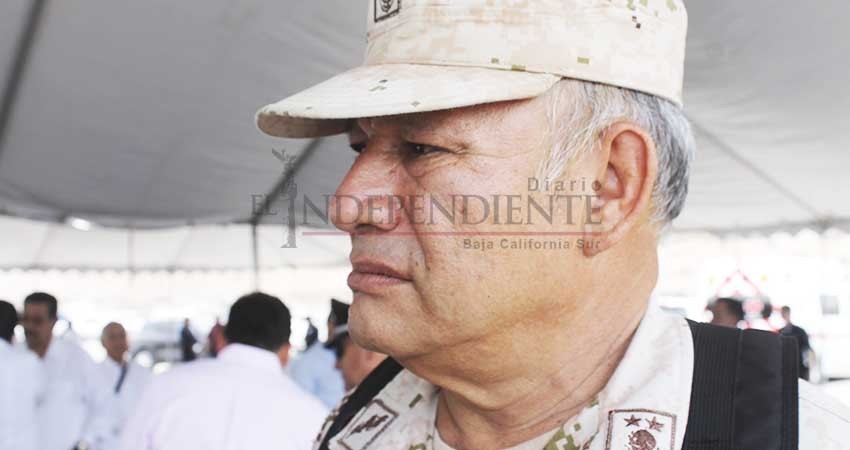 Cubrimos satisfactoriamente todo el Estado de BCS: Sedena Cubrimos satisfactoriamente todo el Estado de BCS: Sedena