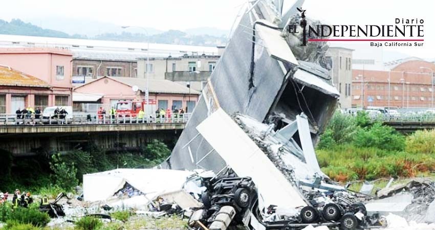 Localizan cuerpos de una familia tras colapso de puente en Italia Localizan cuerpos de una familia tras colapso de puente en Italia