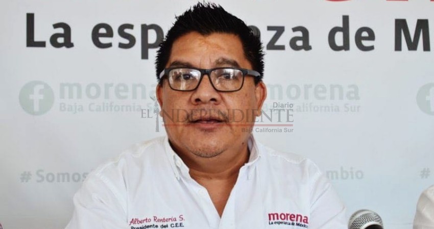 Reeligen a Renteria Santana como líder de Morena en BCS por 15 meses más