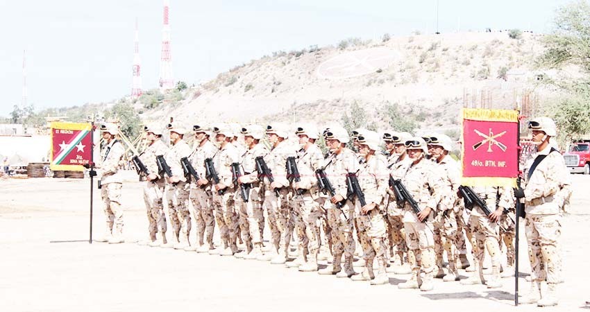 Sedena en espera de refuerzo de militares para BCS Sedena en espera de refuerzo de militares para BCS