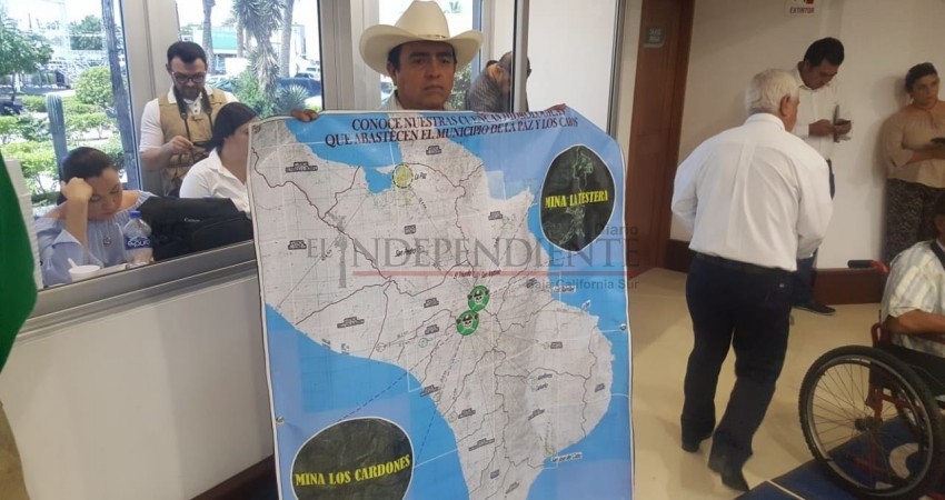 Rechazan término “minería sustentable” ante Congreso BCS Rechazan término “minería sustentable” ante Congreso BCS