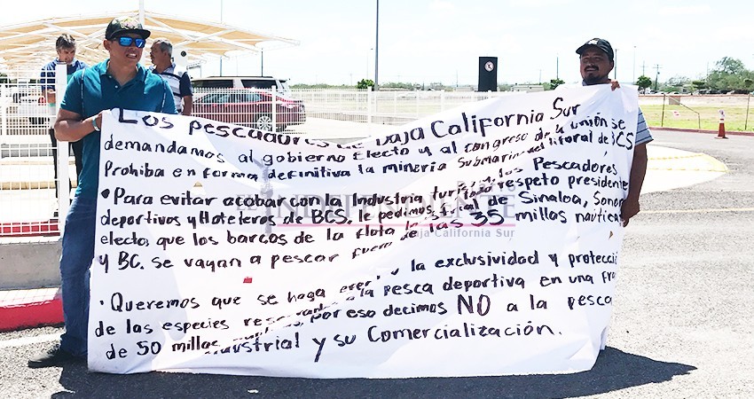 La Conapesca no nos representa: Pescadores ribereños La Conapesca no nos representa: Pescadores ribereños