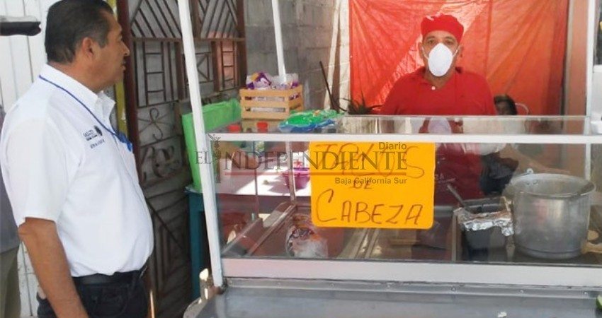Está prohibida la venta de comida en las calles de La Paz, Los Cabos y Comondú Está prohibida la venta de comida en las calles de La Paz, Los Cabos y Comondú