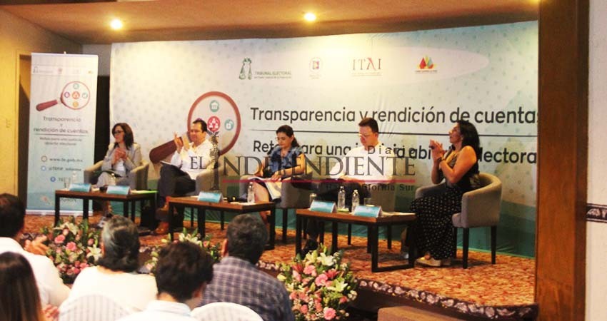 Dialogan sobre transparencia en BCS integrantes del TEPJF e Inai Dialogan sobre transparencia en BCS integrantes del TEPJF e Inai