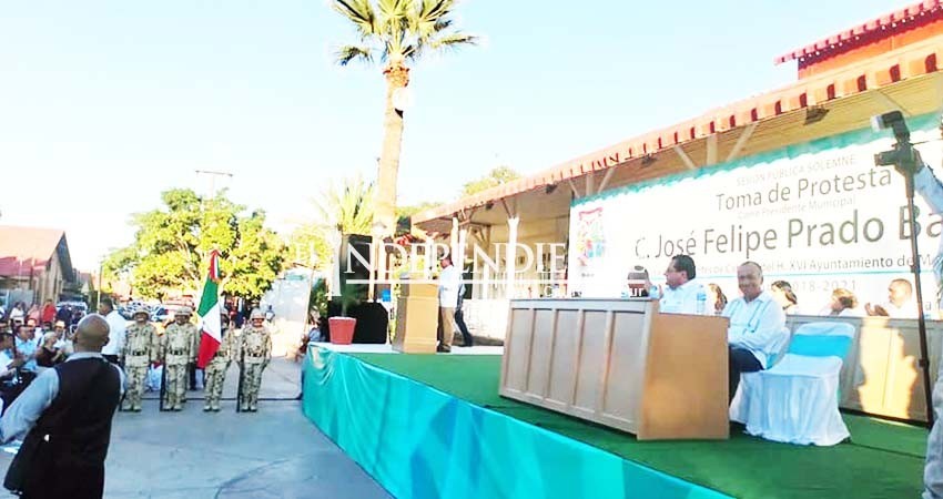 Toma protesta Felipe Prado como Alcalde de Mulegé Toma protesta Felipe Prado como Alcalde de Mulegé