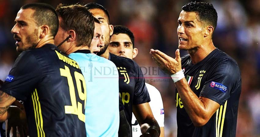 CR7 es suspendido solo un partido en Champions; podrá jugar en Old Trafford CR7 es suspendido solo un partido en Champions; podrá jugar en Old Trafford