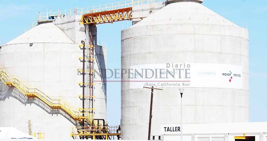 Se entregó "inconclusa" la planta de aguas residuales en La Paz Se entregó "inconclusa" la planta de aguas residuales en La Paz