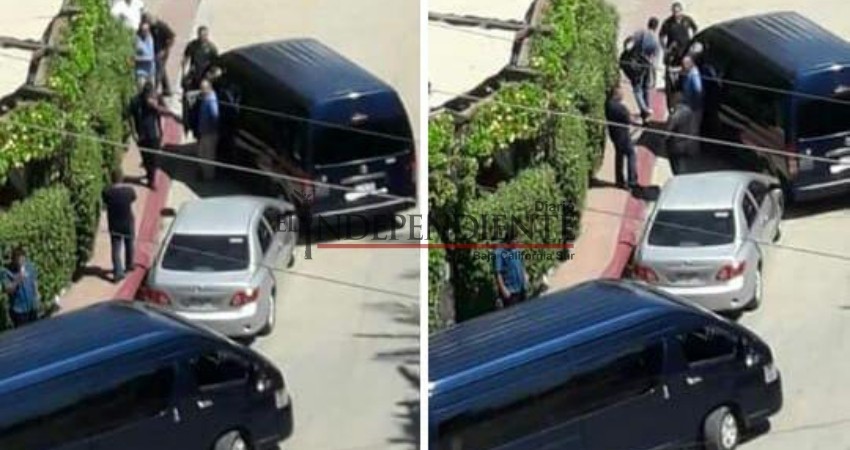 Taxista impiden que turista aborde un Uber en hotel de CSL Taxista impiden que turista aborde un Uber en hotel de CSL