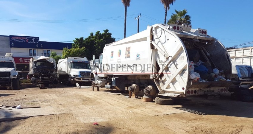 Solo 12 camiones recolectores de basura operan por el momento en Los Cabos Solo 12 camiones recolectores de basura operan por el momento en Los Cabos