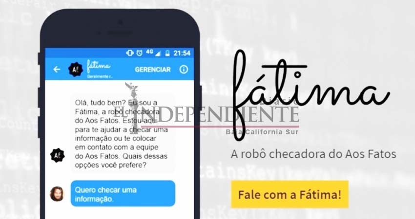 Fátima, el bot que combate las fake news electorales en Brasil Fátima, el bot que combate las fake news electorales en Brasil