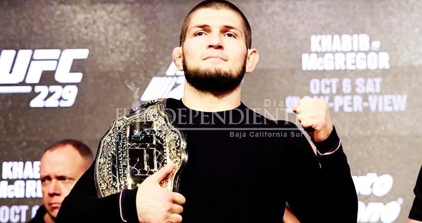 Tras vencer a McGregor, Nurmagomedov fue recibido como héroe en Rusia Tras vencer a McGregor, Nurmagomedov fue recibido como héroe en Rusia