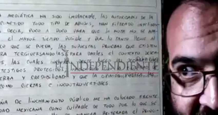 'Todo ha sido un show': Javier Duarte 'Todo ha sido un show': Javier Duarte