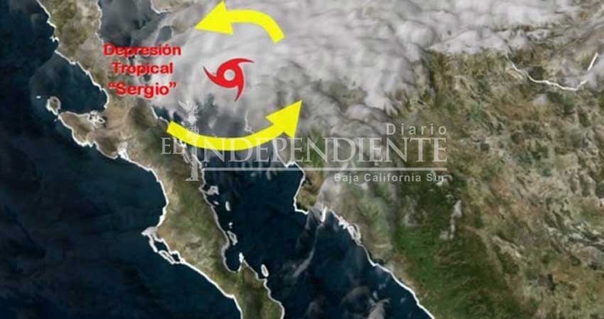 Declara Segob emergencia en 3 municipios de BCS por 'Sergio' Declara Segob emergencia en 3 municipios de BCS por 'Sergio'