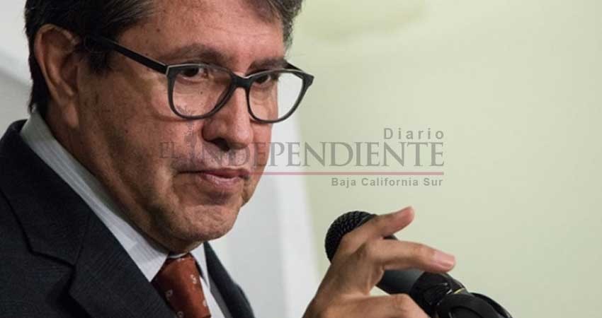 Monreal pide revocar decretos sobre reserva de agua Monreal pide revocar decretos sobre reserva de agua