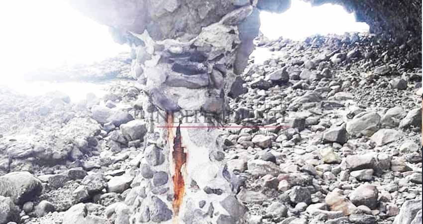 Urge reparación para "el hongo" de Balandra Urge reparación para "el hongo" de Balandra