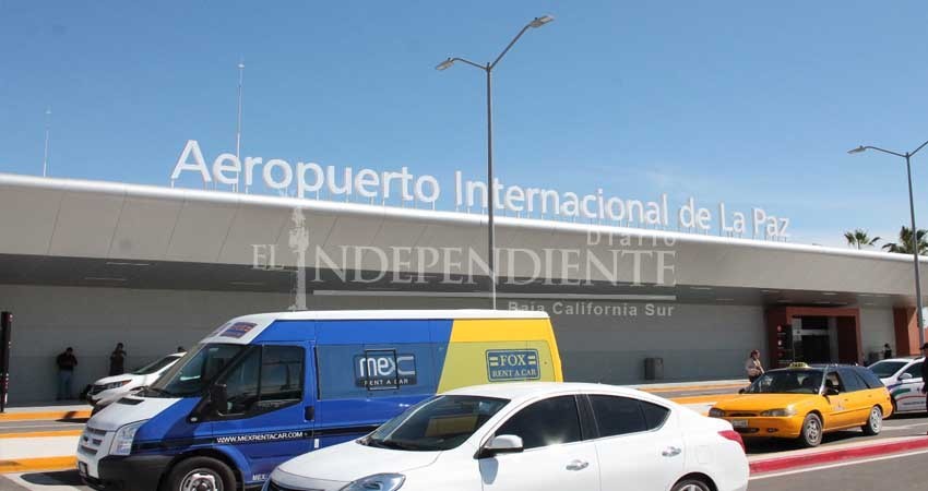 Aeropuerto Internacional de La Paz opera de manera con normalidad Aeropuerto Internacional de La Paz opera de manera con normalidad