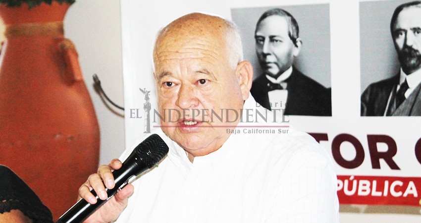 “Si nuevo gobierno aprueba minerías en BCS me salgo de Morena”: Víctor Castro “Si nuevo gobierno aprueba minerías en BCS me salgo de Morena”: Víctor Castro