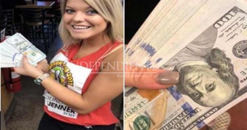 Mesera recibe 10 mil dólares de propina de parte de un youtuber Mesera recibe 10 mil dólares de propina de parte de un youtuber