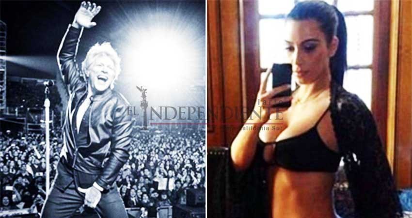 Jon Bon Jovi destruye a la glamorosa Kim Kardashian Jon Bon Jovi destruye a la glamorosa Kim Kardashian
