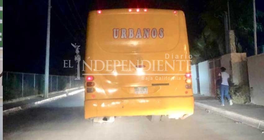 A partir de las 18:00 hrs. suspenderán transporte público en Los Cabos A partir de las 18:00 hrs. suspenderán transporte público en Los Cabos