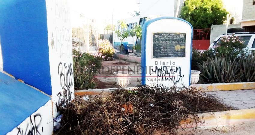 Vecinos inconformes por falta de mantenimiento en parques públicos de CSL Vecinos inconformes por falta de mantenimiento en parques públicos de CSL