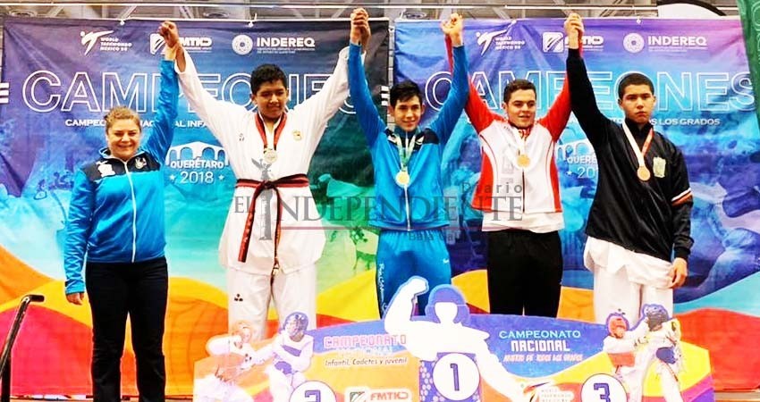 Oro y bronce ara taekwondoines Sudcalifornianos Oro y bronce ara taekwondoines Sudcalifornianos