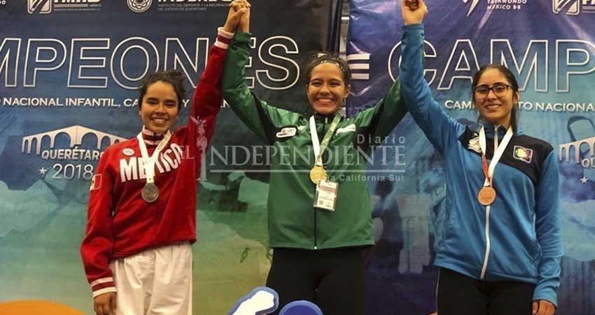 Oro y bronce ara taekwondoines Sudcalifornianos Oro y bronce ara taekwondoines Sudcalifornianos