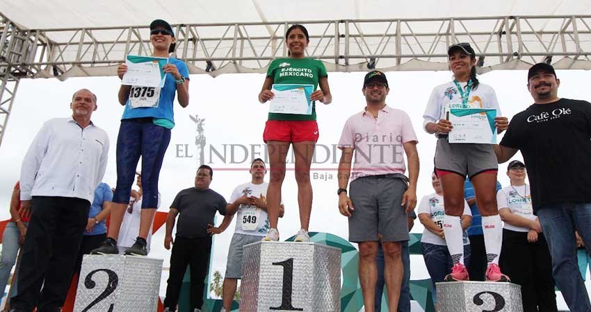 La Sudcaliforniana Sandra López domina el medio maratón de Loreto La Sudcaliforniana Sandra López domina el medio maratón de Loreto