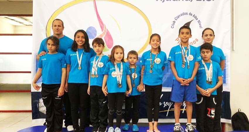 Sobresalen clavadistas Sudcalifornianos en la Copa Baja Sobresalen clavadistas Sudcalifornianos en la Copa Baja