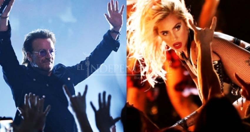 Bono y Lady Gaga escribirán una canción sobre ti Bono y Lady Gaga escribirán una canción sobre ti