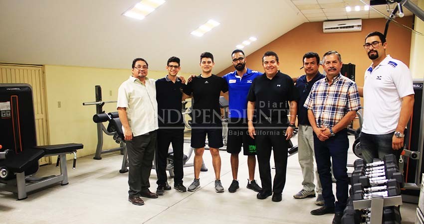 Cuenta UABCS con nuevo gimnasio de pesas para sus contingentes deportivos Cuenta UABCS con nuevo gimnasio de pesas para sus contingentes deportivos