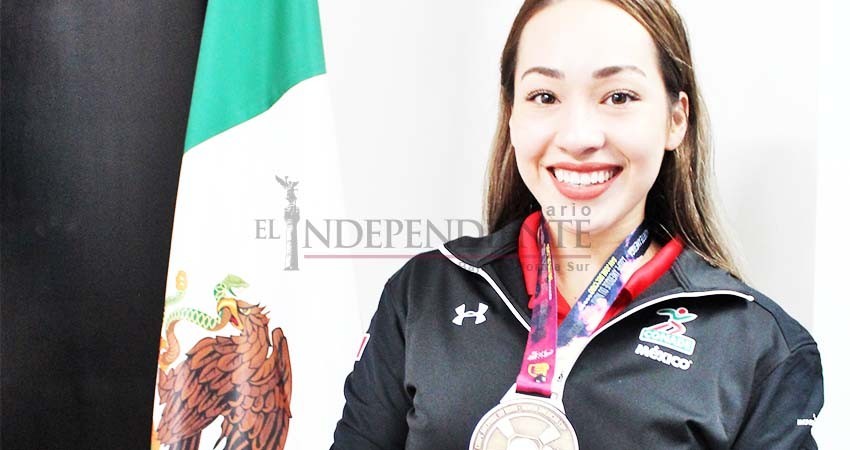 Quiero la medalla de oro en Lima: Paula Flores Quiero la medalla de oro en Lima: Paula Flores