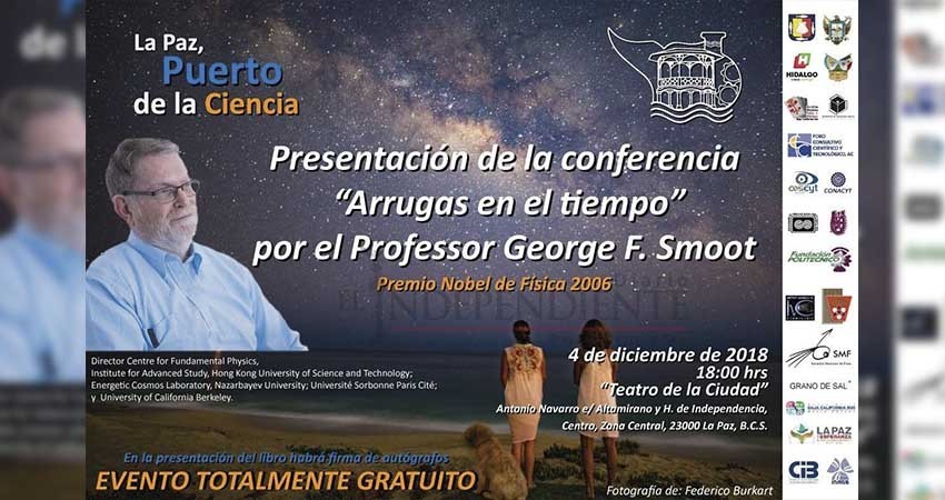 Premio Nobel de Física ofrecerá conferencia en La Paz Premio Nobel de Física ofrecerá conferencia en La Paz