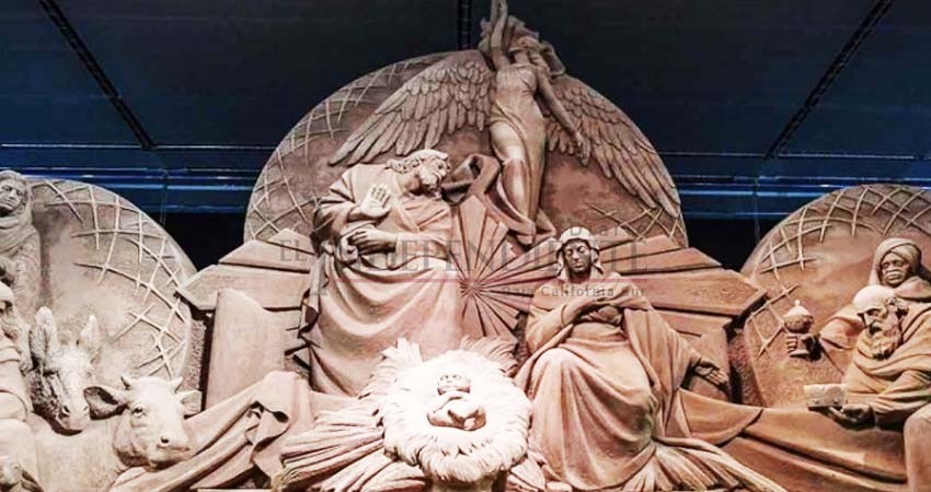 Así es el monumental nacimiento instalado en El Vaticano Así es el monumental nacimiento instalado en El Vaticano
