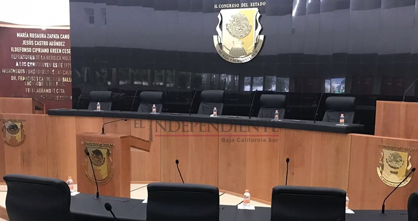 Aprueba Congreso por unanimidad el presupuesto para BCS 2019 Aprueba Congreso por unanimidad el presupuesto para BCS 2019