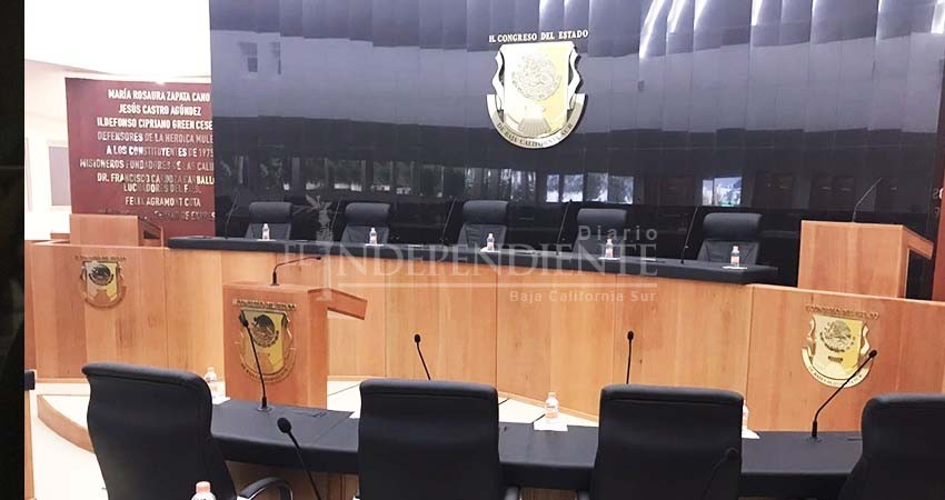 Inicia periodo de “receso” del Congreso de Baja California Sur Inicia periodo de “receso” del Congreso de Baja California Sur
