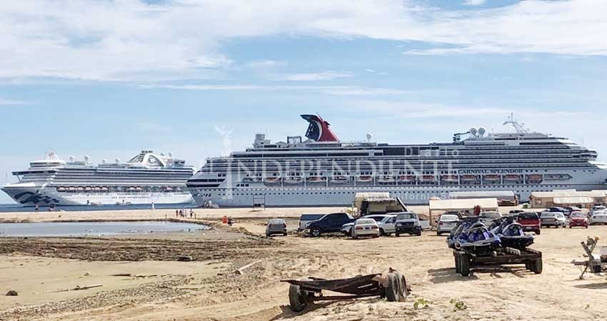Se registró el último triple arribo de cruceros del año Se registró el último triple arribo de cruceros del año