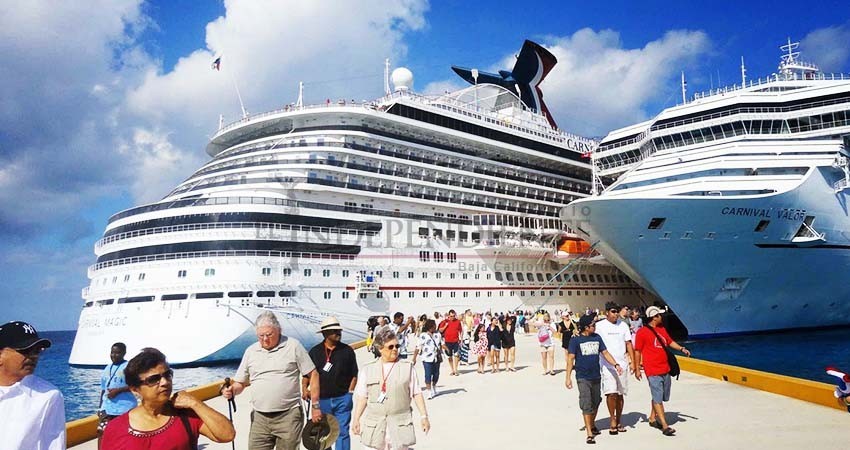 Confirma API: 48 arribos de crucero en La Paz y Loreto en 2019 Confirma API: 48 arribos de crucero en La Paz y Loreto en 2019