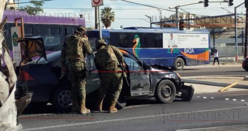 Se desata persecución entre militares y sospechosos en SJC Se desata persecución entre militares y sospechosos en SJC