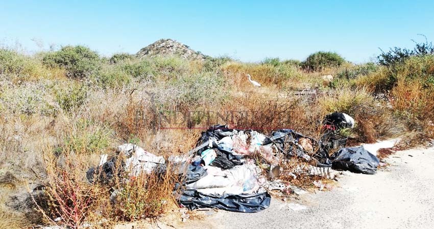 Castigarán a transportistas que dejen basura en zonas indebidas de CSL Castigarán a transportistas que dejen basura en zonas indebidas de CSL