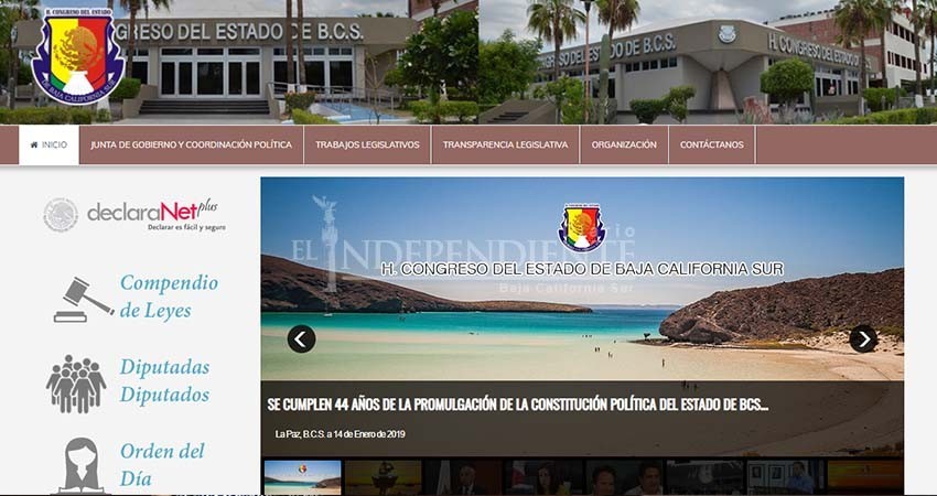 Cumplirá nuevo sitio web del Congreso con transparencia: Milena Quiroga Cumplirá nuevo sitio web del Congreso con transparencia: Milena Quiroga