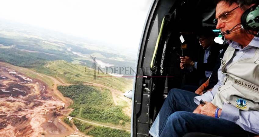 Bolsonaro visita zona de tragedia y promete justicia Bolsonaro visita zona de tragedia y promete justicia