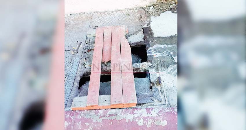 Banquetas destruidas en zona turística de Cabo San Lucas ocasionan lesiones a peatones Banquetas destruidas en zona turística de Cabo San Lucas ocasionan lesiones a peatones