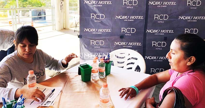 Hoteles de lujo llevan a cabo junto con la STDS Feria de Empleo en Los Cabos