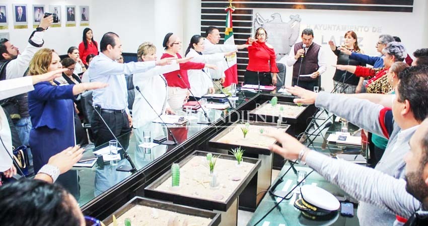 Instalan en La Paz el COMUSA Y COMUPRA Instalan en La Paz el COMUSA Y COMUPRA