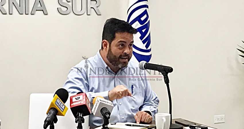 Exigimos resultados de parte de los funcionario de Morena: PAN BCS Exigimos resultados de parte de los funcionario de Morena: PAN BCS
